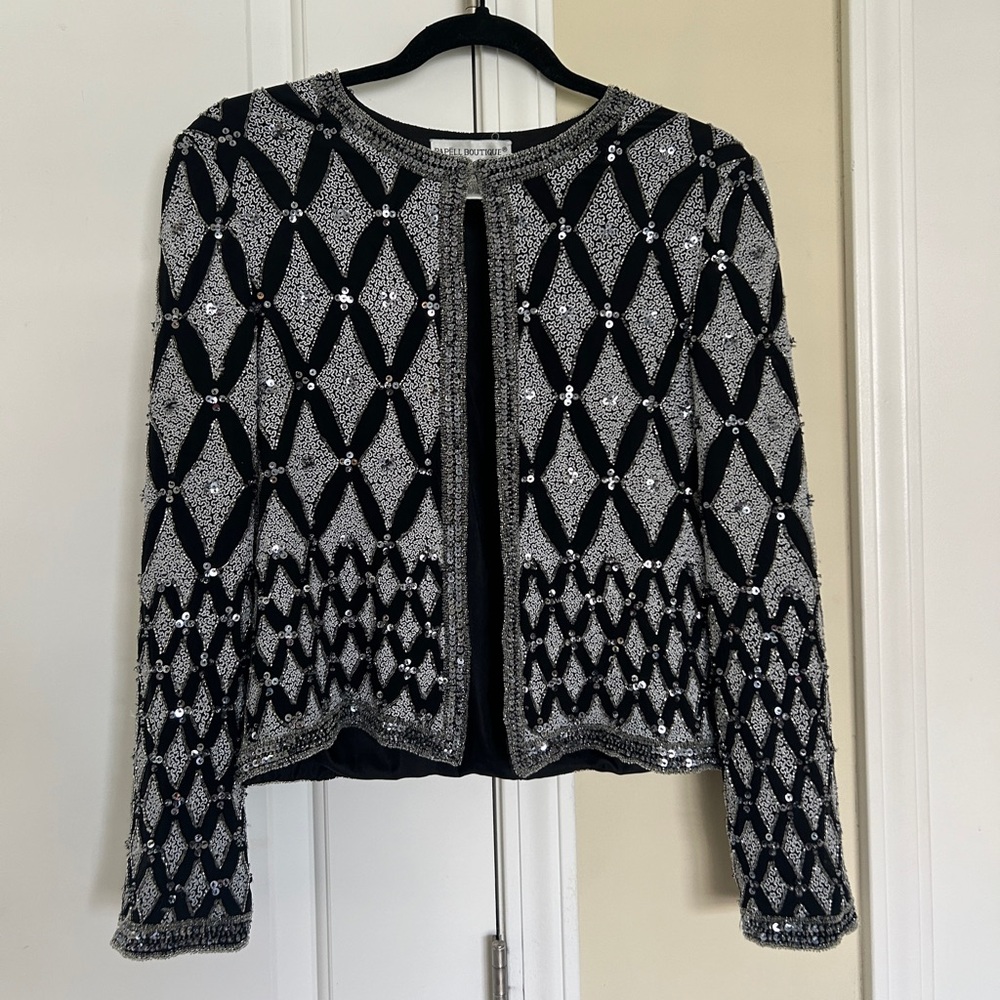 Beaded Silk Jacket